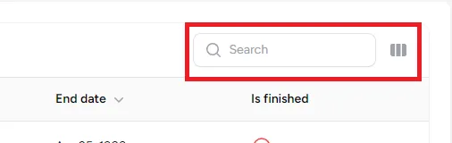 Project Searchbar