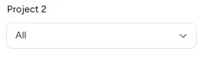 project 2 dropdown